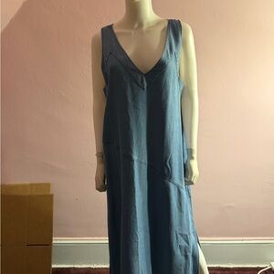DKNY light denim dress.